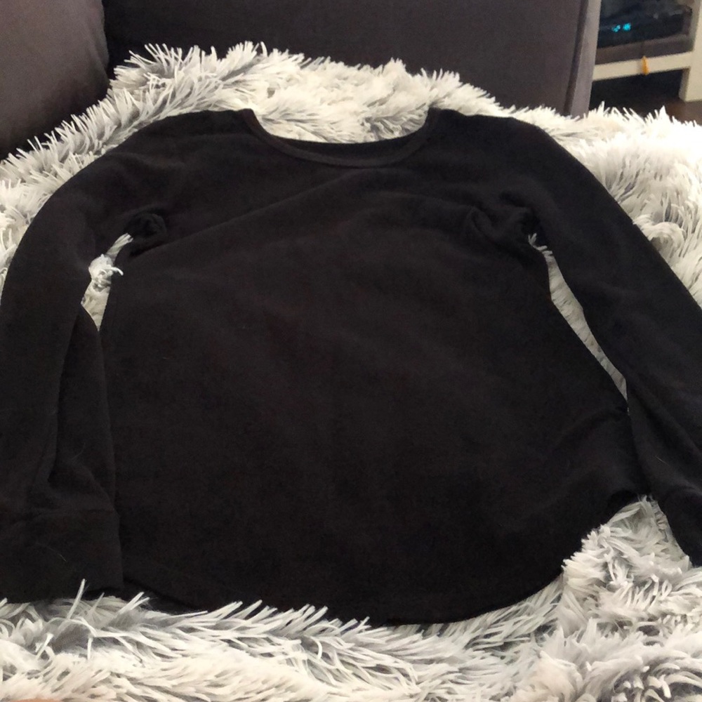 Long sleeve micro fiber material tee